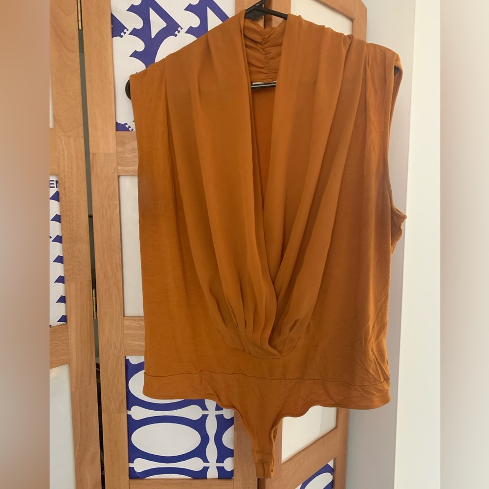 Eva Mendes for New York & Company Rust Bodysuit